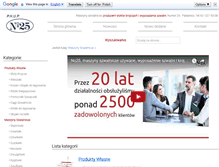 Tablet Screenshot of maszynyszwalnicze.com.pl